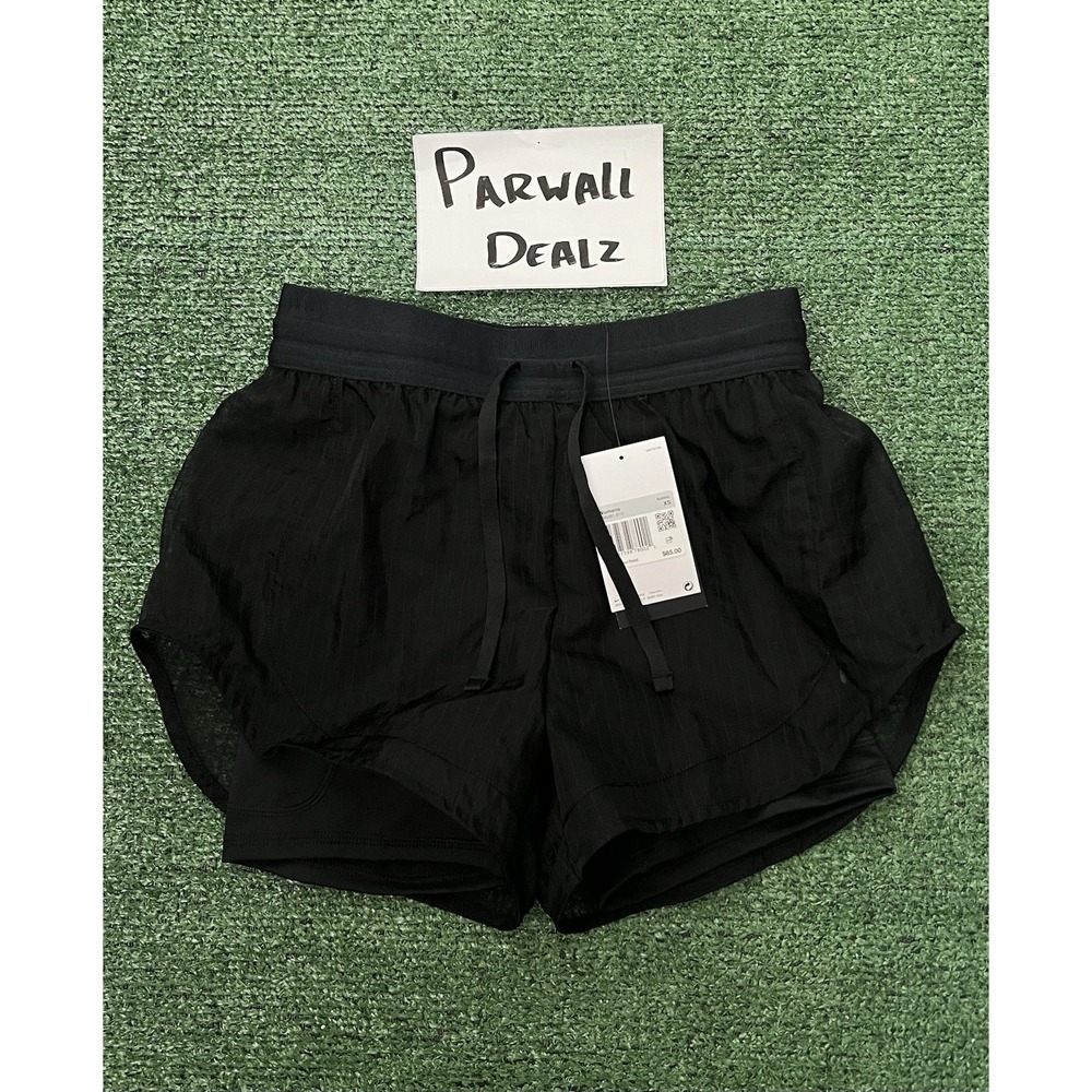 Nike Running Division 3" 2-in-1 Black Running Shorts Women's Size XS FV6361-010